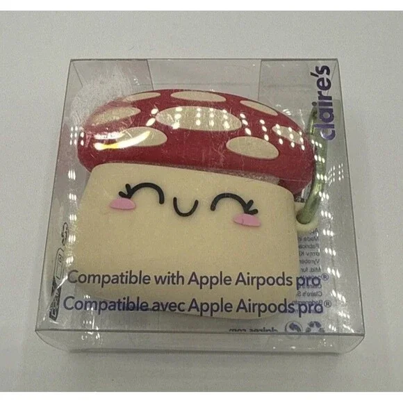 Super Cute Mushroom Shaped Airpod Case - Picture 8 of 8